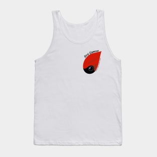 Northern Cardinal (Large Text) Tank Top